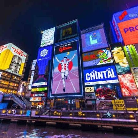 Apartamento ー 8Greige ー 2Min Dotonbori Namba Kuromon Osaka Usj Wifi Unlimited Exterior foto
